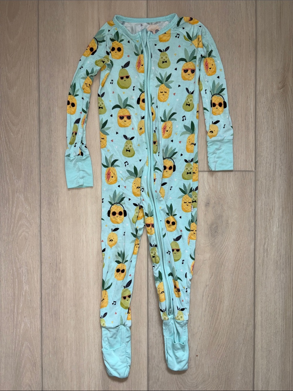 Little Sleepies Pineapple Zippy